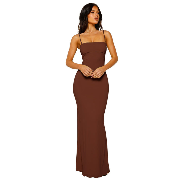 Women's Zest Hour elegant backless strapless gown, ideal for evening parties & special occasions.