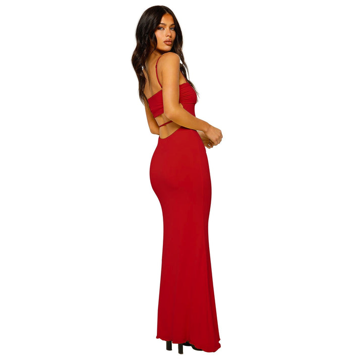Elegant Zest Hour women's strapless backless dress, formal evening wear for any special occasion.