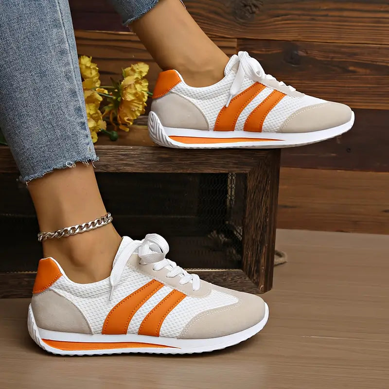Vintage-style Zippa women's sneakers, offering lightweight comfort for fashionable street looks.