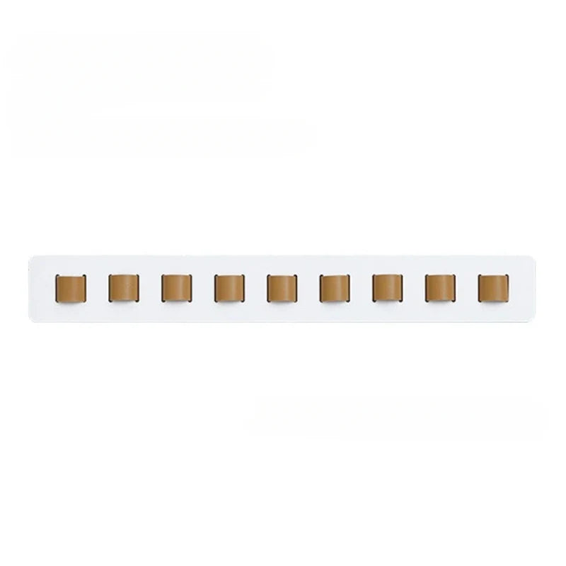 Decorative wooden eyewear display and wall organizer, perfect for home or retail sunglasses storage.