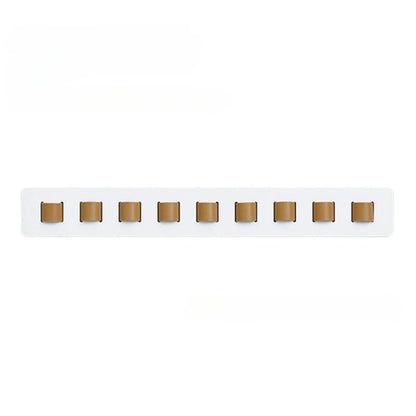 Decorative wooden eyewear display and wall organizer, perfect for home or retail sunglasses storage.