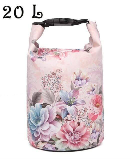 Large capacity waterproof dry bag for extended camping and boating trips.